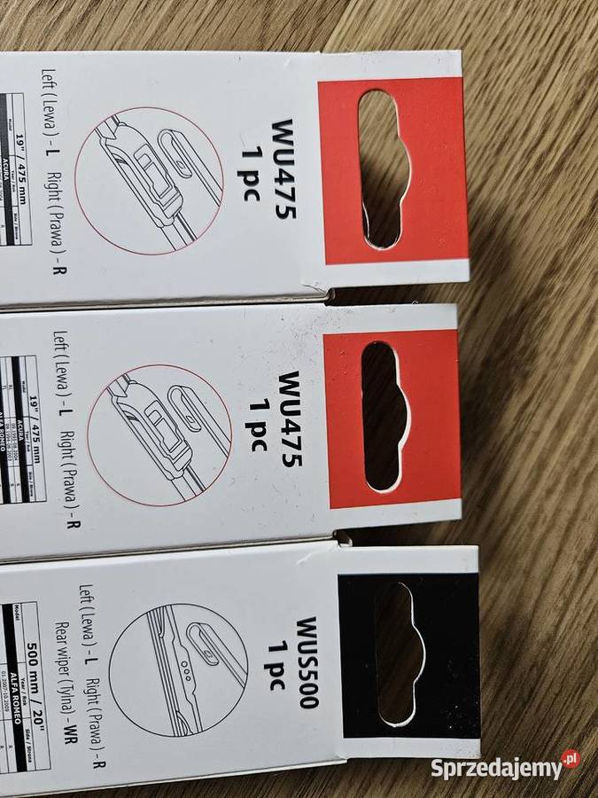 Komplet wycieraczek do porsche 944 968 i 928 Pozostałe