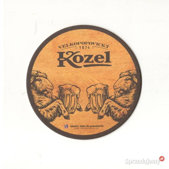 Kozel podstawka do piwa 11 Birofilistyka Gliwice