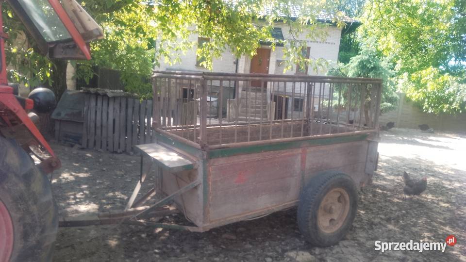 Przyczepka transportowa do zwierząt sprzedam
