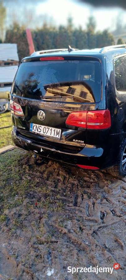 Wolkswagen touran uszkodzony Nowy Sącz