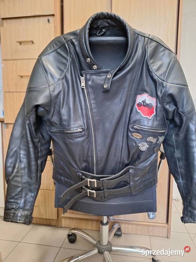 Kurtka motocyklowa męska skórzana Pozostałe Łódź