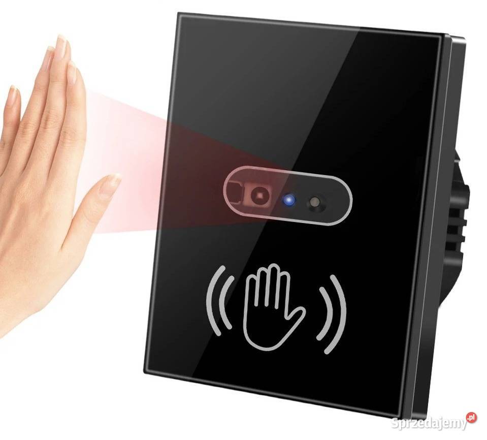 BEZDOTYKOWY zbliżeniowy włącznik dświatła SZKŁO dolnośląskie Kłodzko
