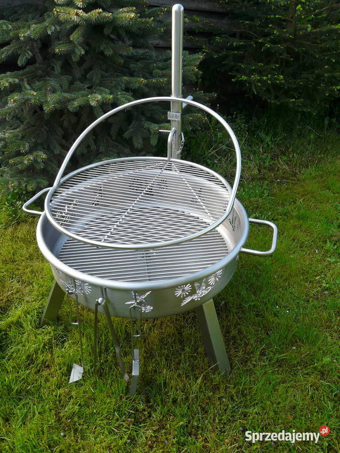 Grill z paleniskiem ze stali nierdzewnej dolnośląskie