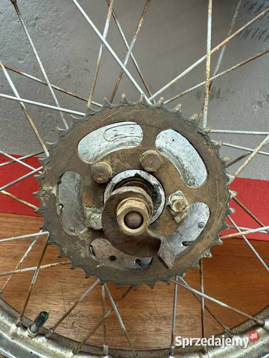 Felga zębatka koło tył tylne 16 Romet Kadet Gidle