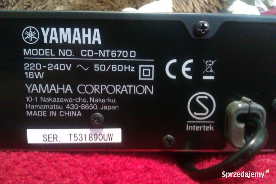 Nowa Yamaha CDNT670D MusicCast WiFi cd FM dab Warszawa