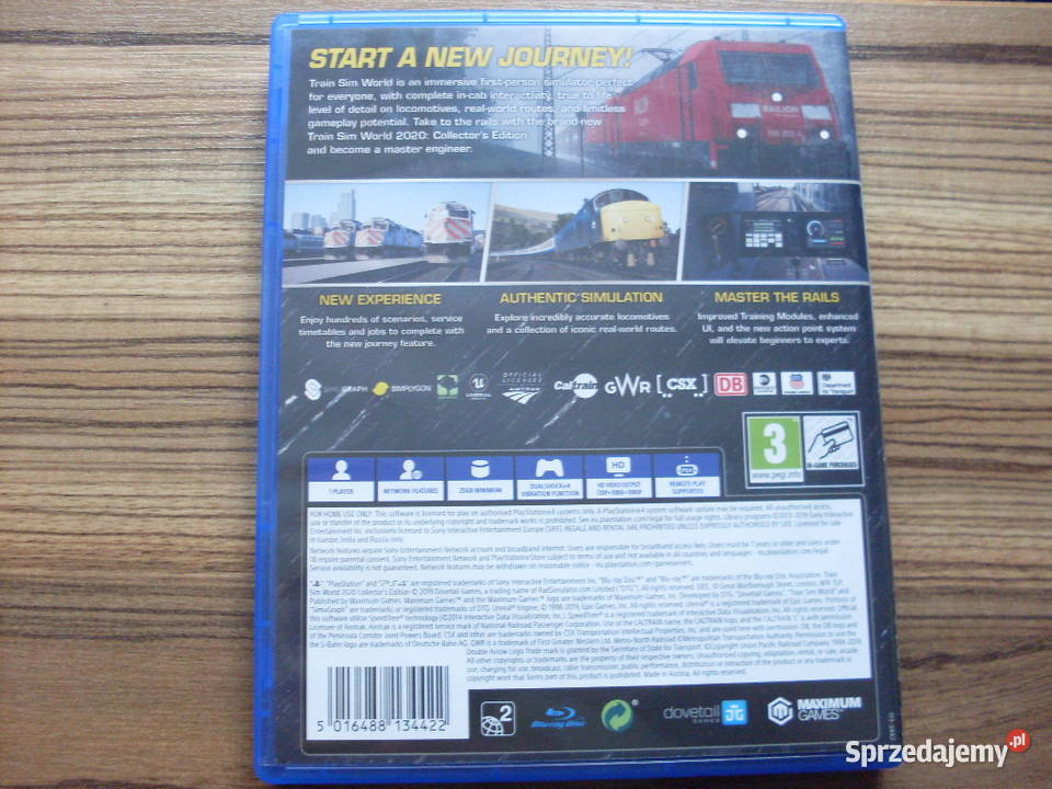 Train Sim World 2020 do konsoli Playstation 4 podkarpackie Łańcut