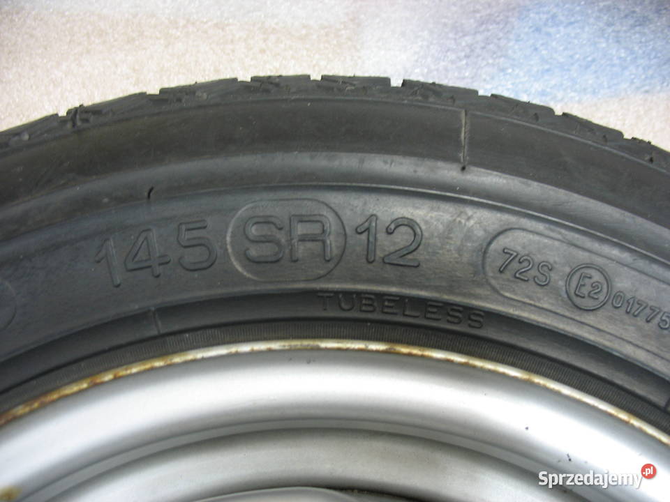 Ford Fiesta Mk1 koło zapasowe Michelin 14512 Samochodowe podkarpackie Przemyśl