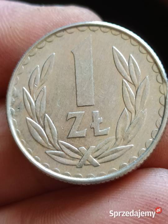 Sprzedam 1 zloty 1988 r odkroj blachy Chełm