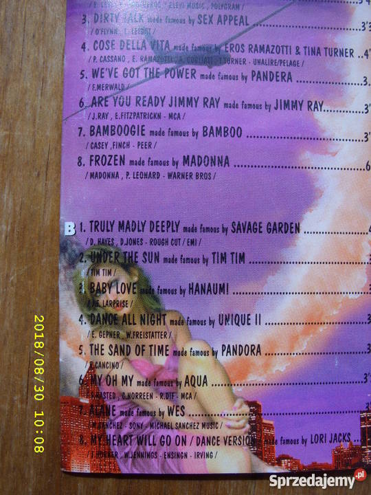 DANCE kaseta GIGA DANCE HITS dolnośląskie Wołów