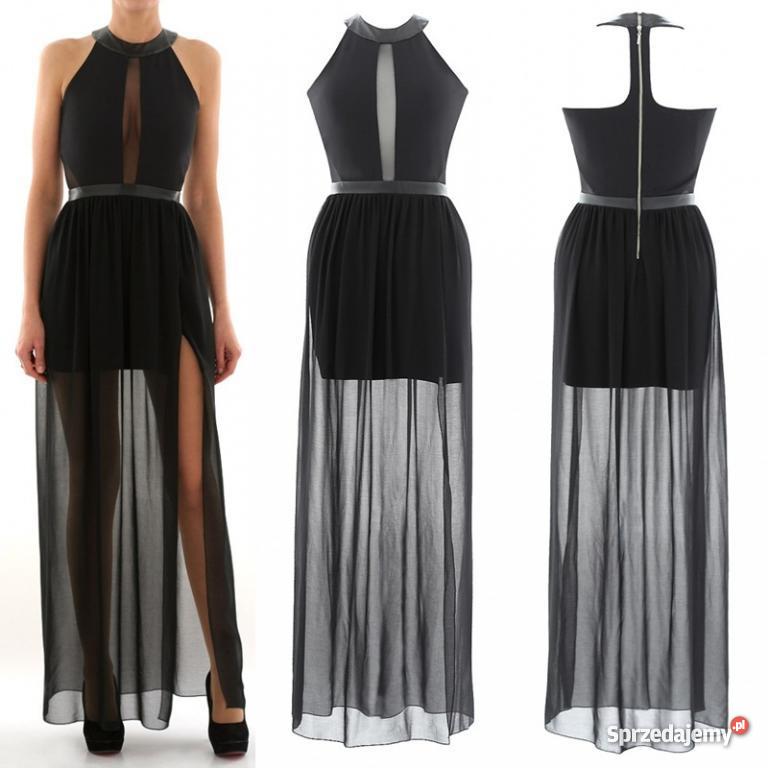 Wieczorowa sukienka czarny Lublin sprzedam