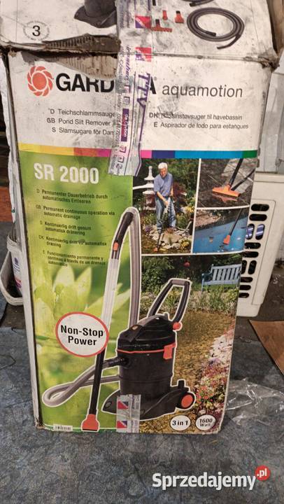 Odkurzacz Gardena SR2000 do basenów i oczek Kraków sprzedam