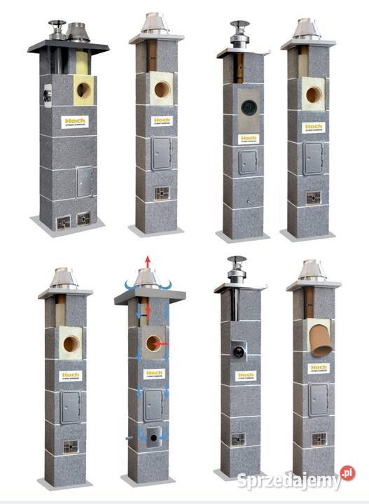 System kominowy HOCH TURBO Stal W1 4mb FI80 Kotły i Piece CO Bydgoszcz