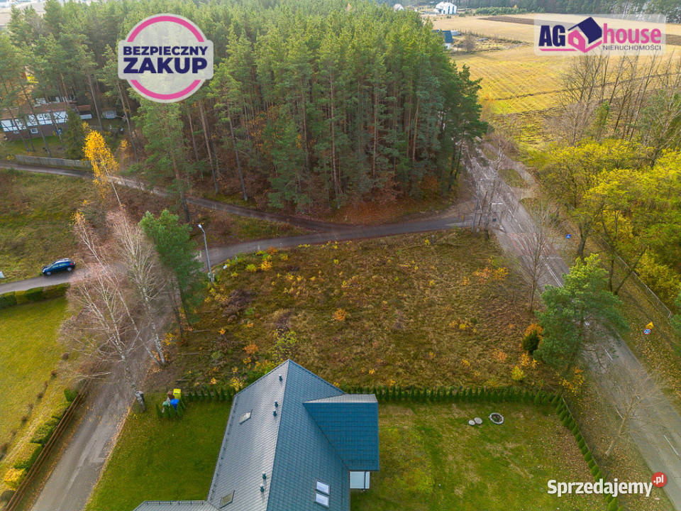 Grunt 1162m2 Stężyca 206zł/m2 Sprzedaż