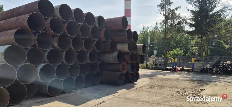 Rury stalowe 711x10 sprzedam śląskie Katowice