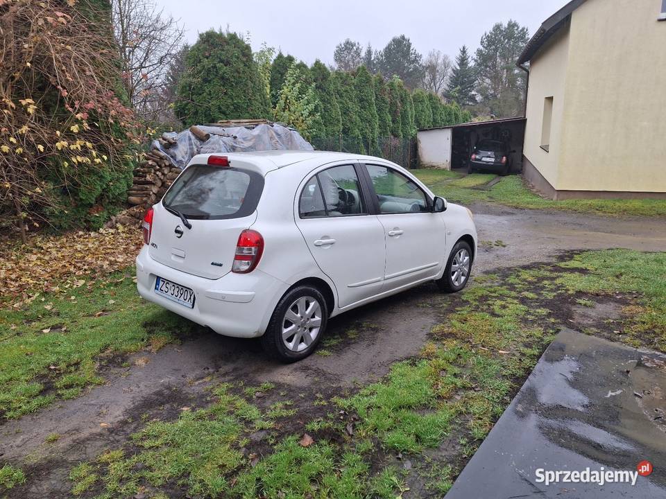Nissan micra 12benzyna 2012 107 przebiegu Micra Szczecin sprzedam
