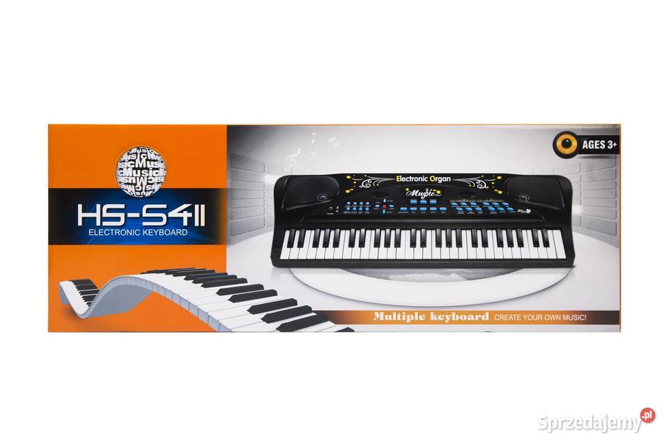 Duże organki pianinko keyboard z mikrofonem 54 Poznań