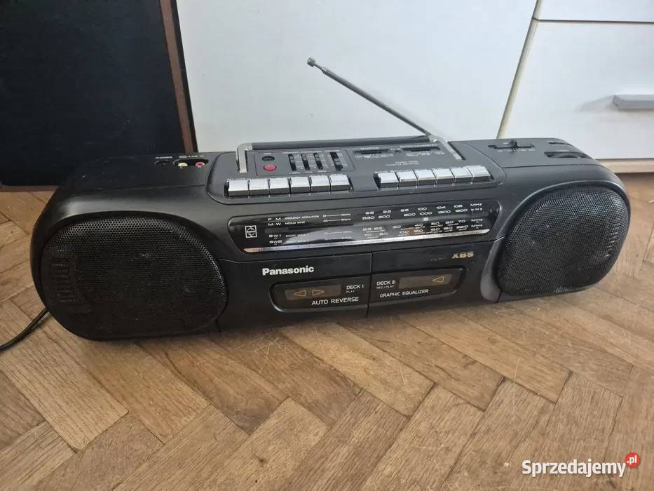 Panasonic RXft570 aux Radio boombox budowa Łódź