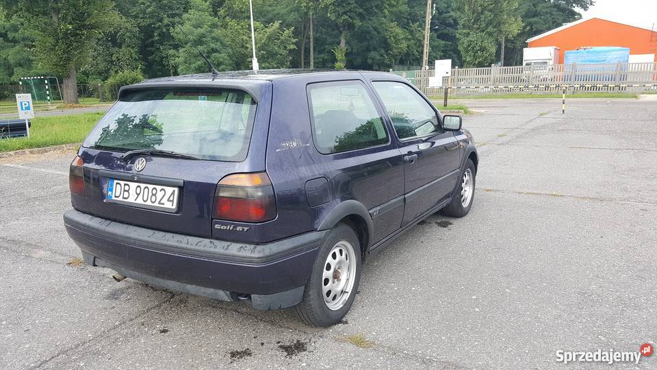 vw golf 3 18 gt 90 koni granatowy Namysłów