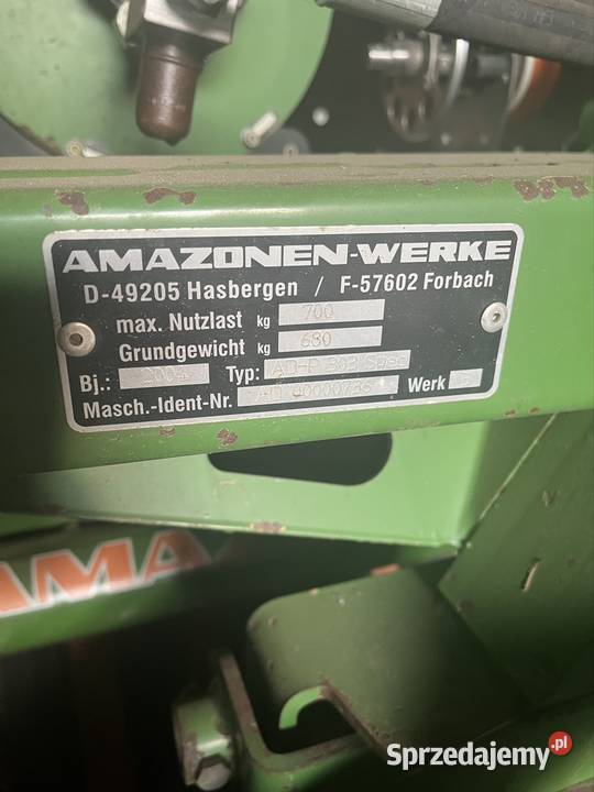 Siewnik Amazone ADP303 specjał d7 d8 d9 mazowieckie Łyse