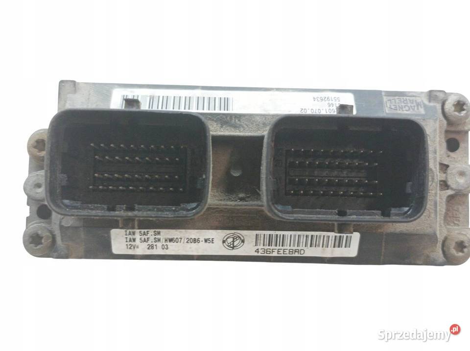 STEROWNIK SILNIKA IAW 5AFSM 55192634 11 B 54 osobowe sprzedam