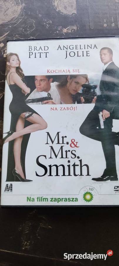 mr mrs smitch Brad Pitt Angelina Jolie DVD Gliwice
