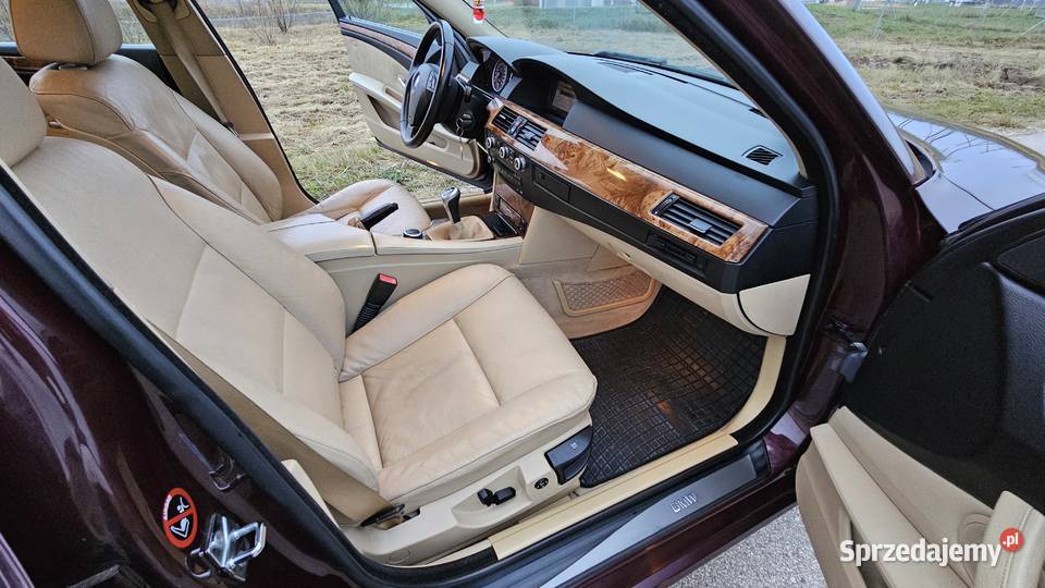 BMW E60 LCI 30d Rok produkcji 2007 Łomża