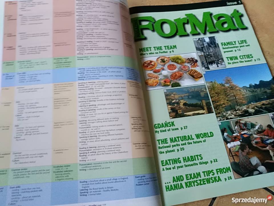 ForMat Kurs NOWEGO liceum Książki do nauki języka obcego Oborniki Śląskie