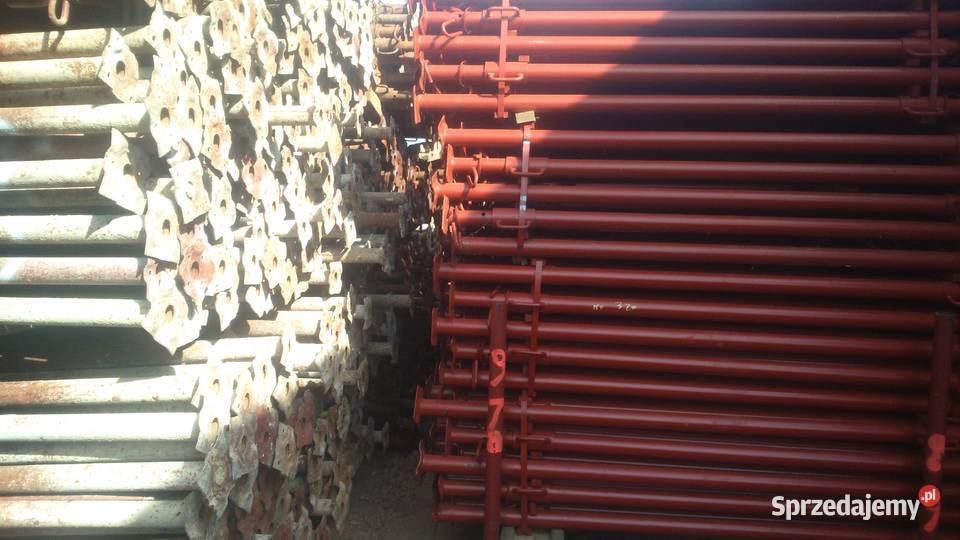 Stempel budowlany używany malowany stemple Nieporęt