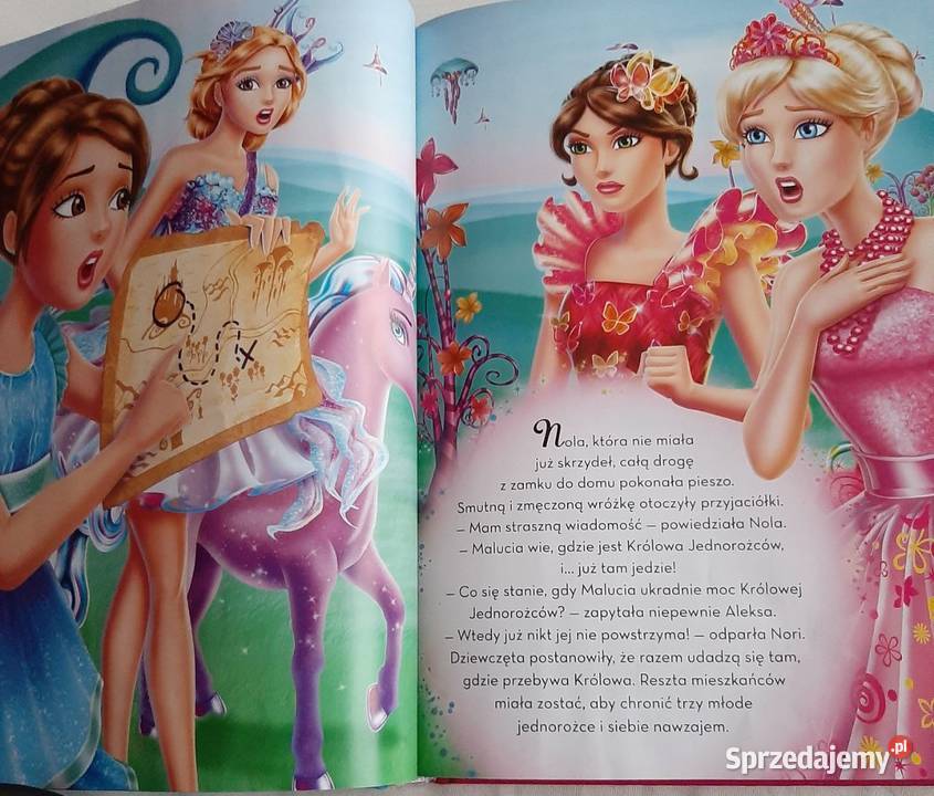 Barbie Wielka księga opowieści Egmont książka Zabrzeg