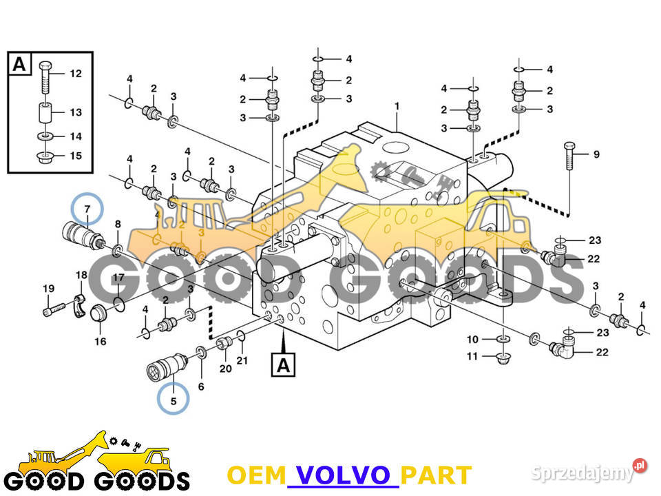 VOLVO CZUJNIK CIŚNIENIA OLEJU 15151789 11064750 Władysławów