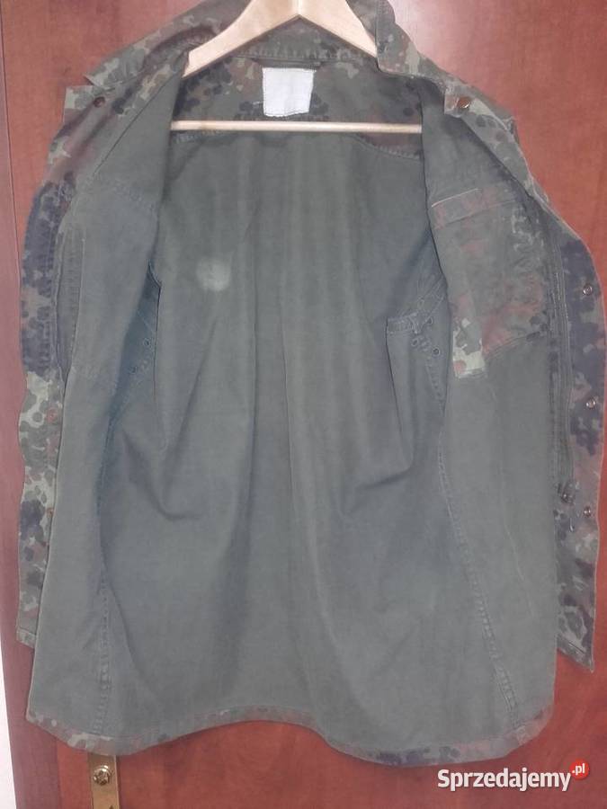 Bluza Kurtka Bundeswehr Flecktarn w stanie Moda i Styl Będzin