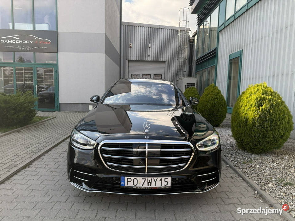 Mercedes S 580 26 Gwarancja Monitory masaż tempomat Węgrzce