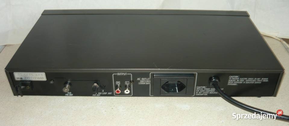 Technics Tuner Radio TIMER STG6TL Zegar ST G6T wielkopolskie Krotoszyn
