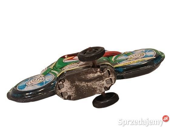 Motocyklista Stara Japońska Blaszana Zabawka Rzeszów