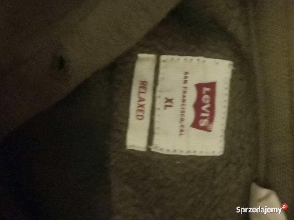 Bluza z kapturem Levis Duża Oryginał XL Levi's wielkopolskie Grodzisk Wielkopolski