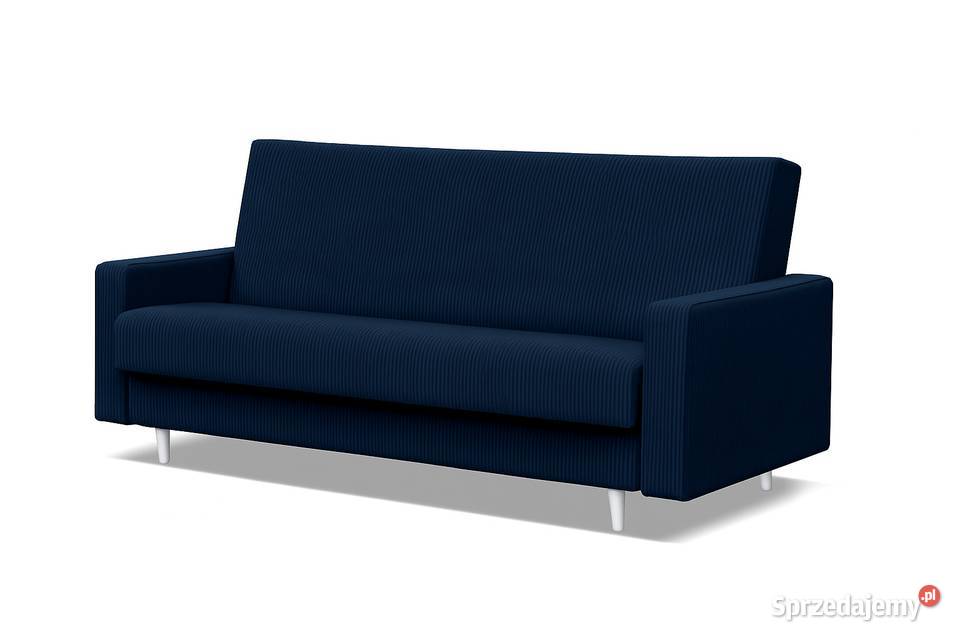 Sofa rozkładana BLANKA na sprężynach bonell 43cm Sofy i kanapy Kępno