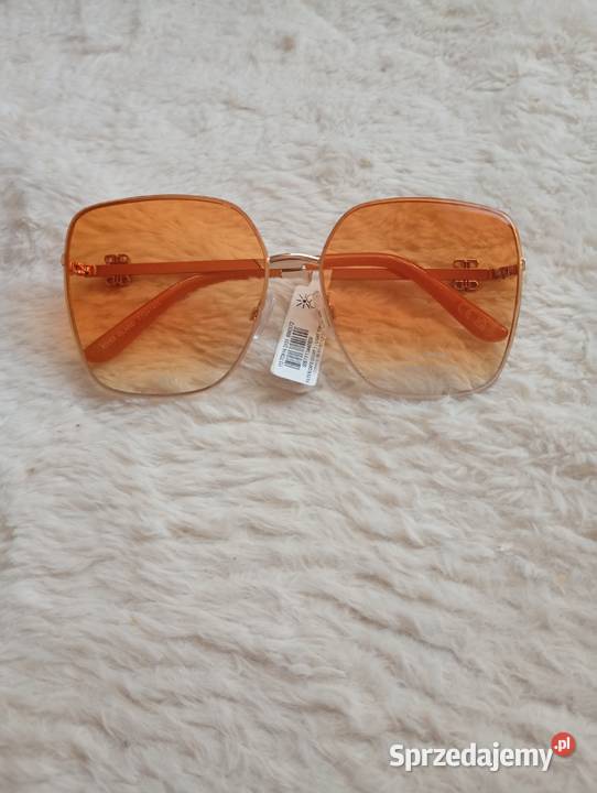 RIVER ISLAND Duże okulary przeciwsłoneczne z Okulary Kraków