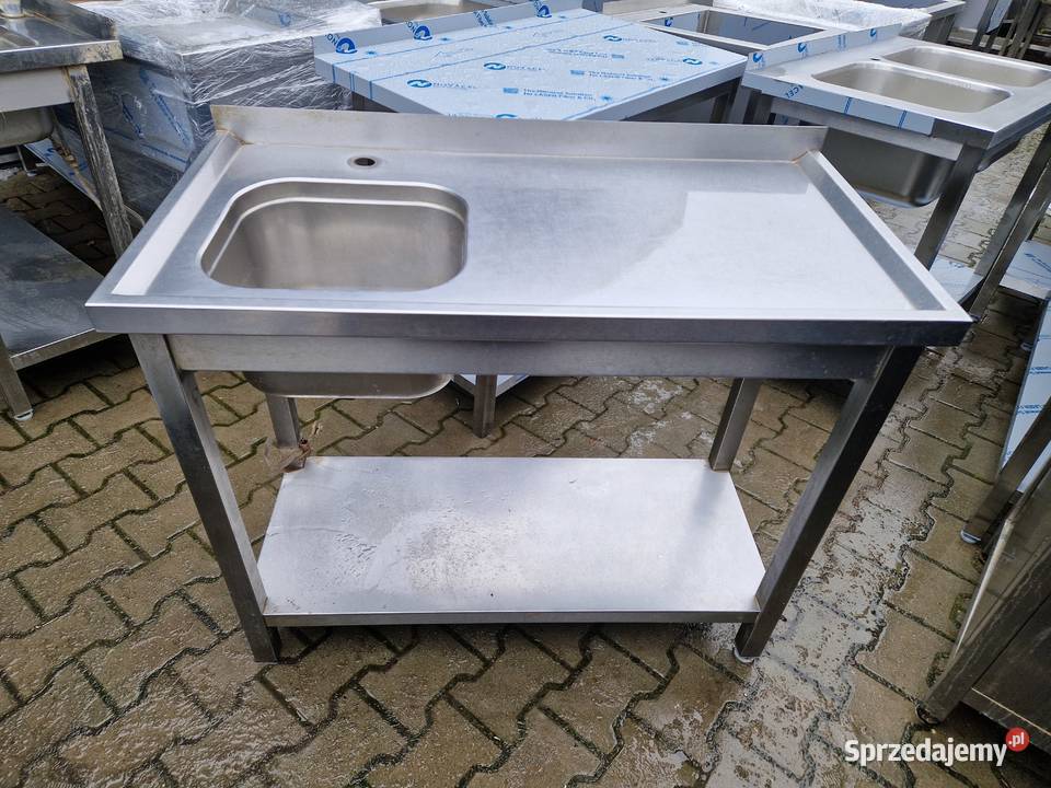 Zlew Gastronomiczny Z Półką 1 Komora 1005085 Ostrów Wielkopolski sprzedam