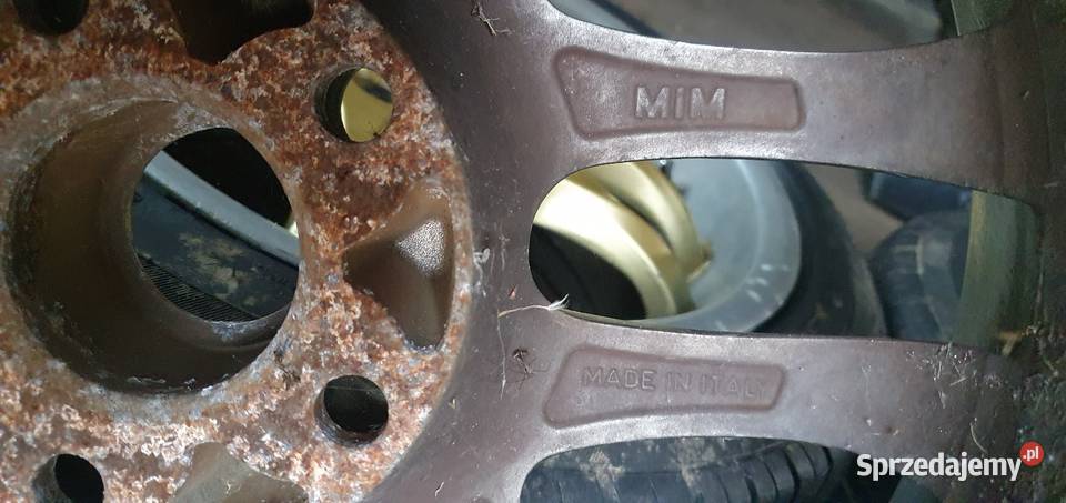 Felgi aluminiowe z polerowanym rantem MIM 2502 Samochodowe