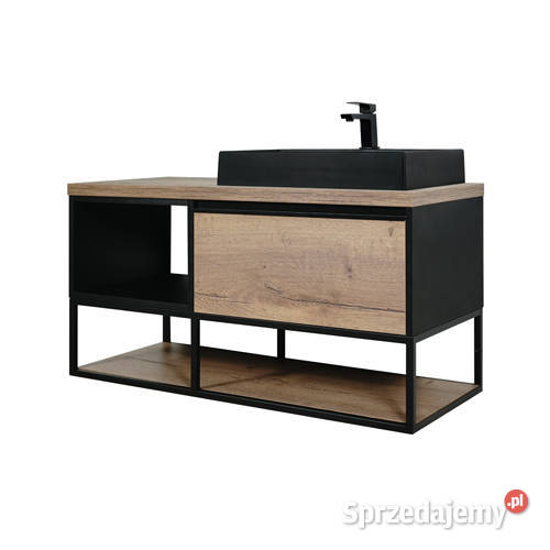 Szafka pod umywalkę 1201sk z blatem wisząca loft Szafy, regały, półki Biłgoraj