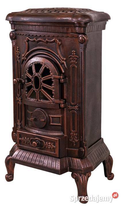 Piec piecyk wolnostojący żeliwny koza AMBRA małopolskie Skawina