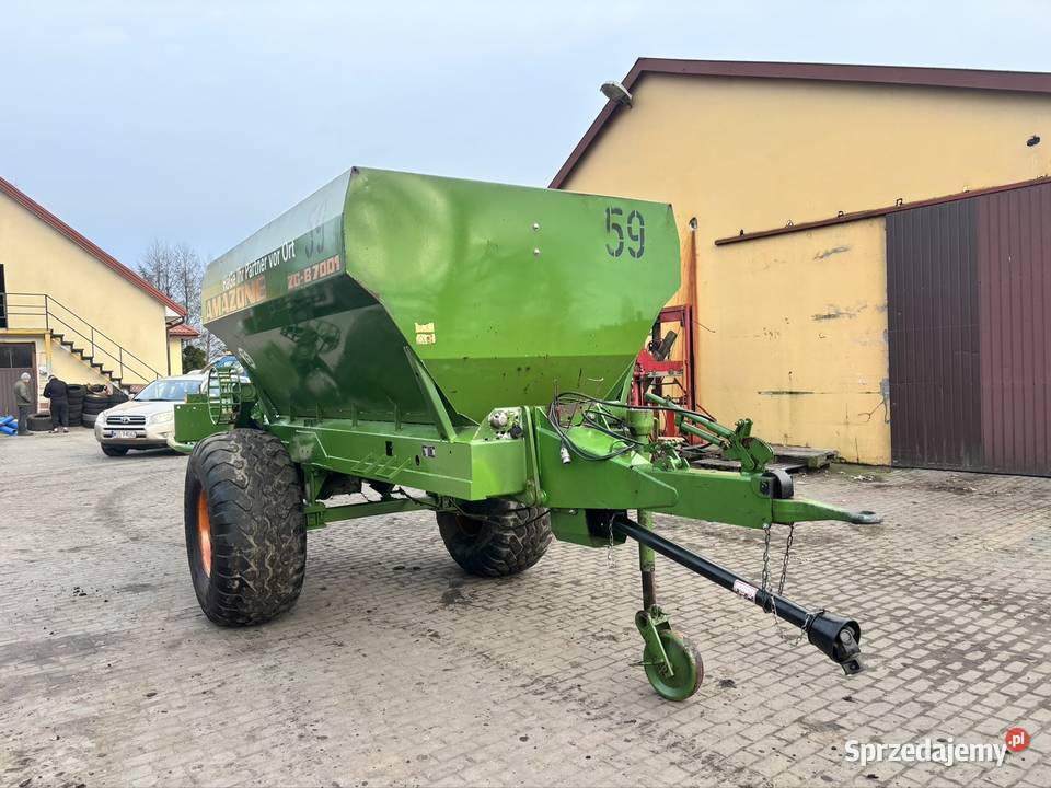 Rozsiewacz Siewnik wapna Amazone ZGB 7001 taśma Maszyny rolnicze Myszyniec sprzedam