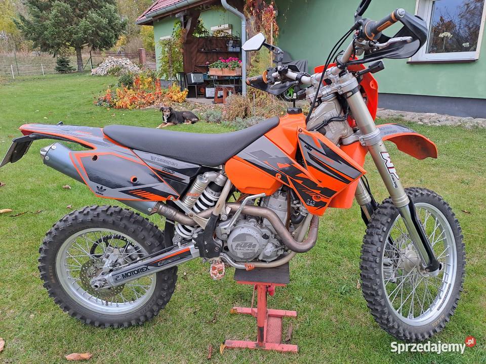 KTM 525 EXC 04r zarejestrowany KTM zachodniopomorskie Myślibórz