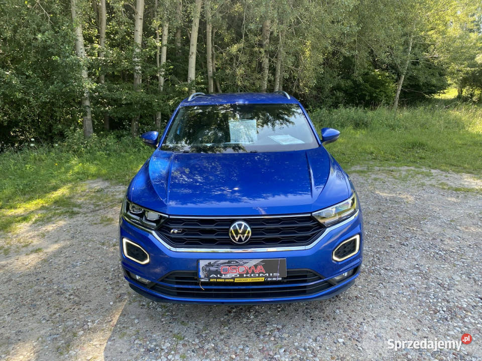 Volkswagen TRoc RLine 15tsi automat 150 polski wspomaganie kierownicy Gdańsk sprzedam