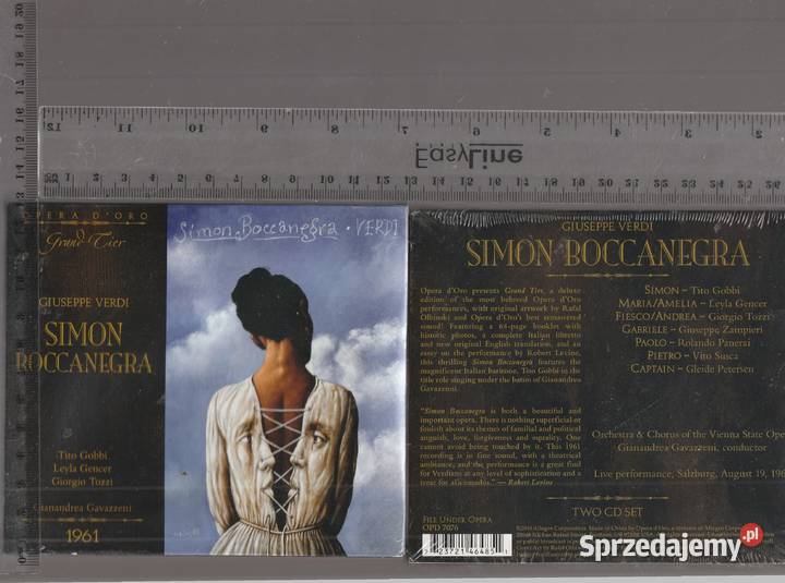 Simon Boccanegra Gobbi Gencer Tozzi Gavazzeni Pruszków