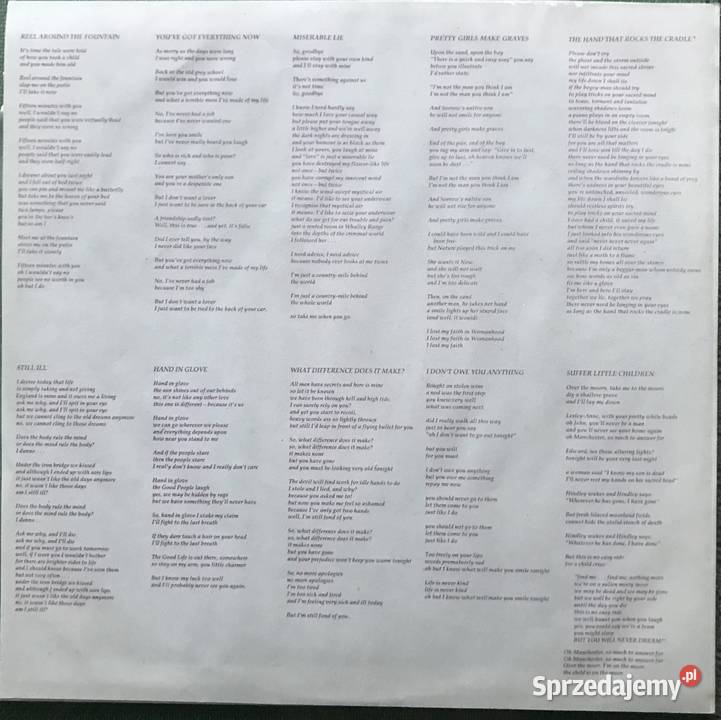 Debiutancka płyta zespołu The Smiths płyta winylowa Dęblin