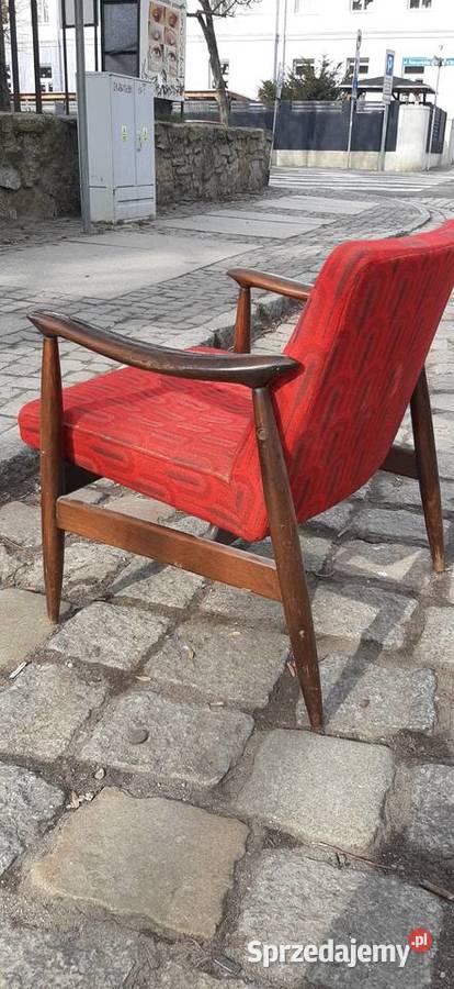 Fotel prl Kędziorek Świdnica