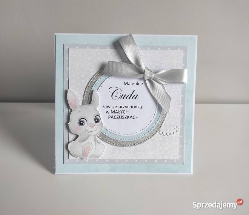 Kartka okolicznościowa ręcznie robiona z okazji Łódź