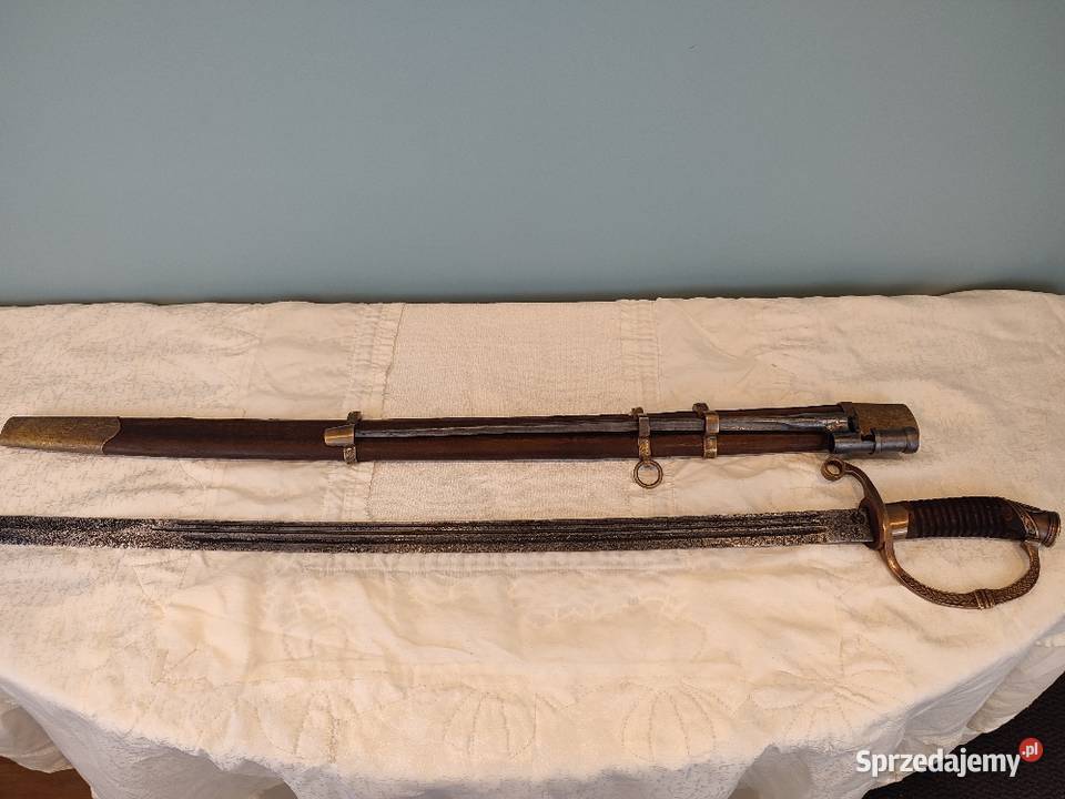 Piękna szabla carska oficerska dragonka Militaria łódzkie Łódź