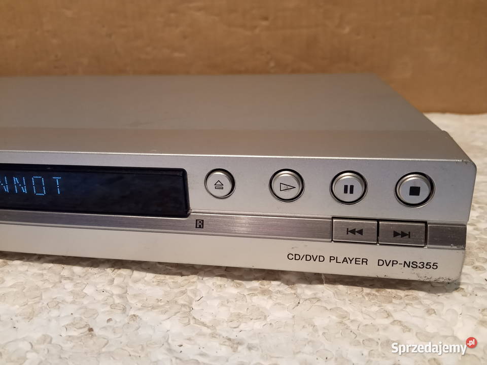 SONY DVPNS355 nie odczytuje płyt wielkopolskie Poznań